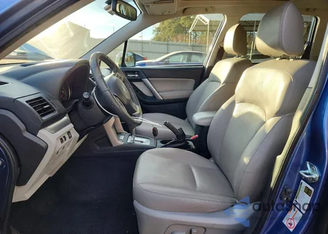 2015 Subaru Forester 2.5I Limited z USA, uszkodzony, nr VIN JF2SJAKC3FH595036